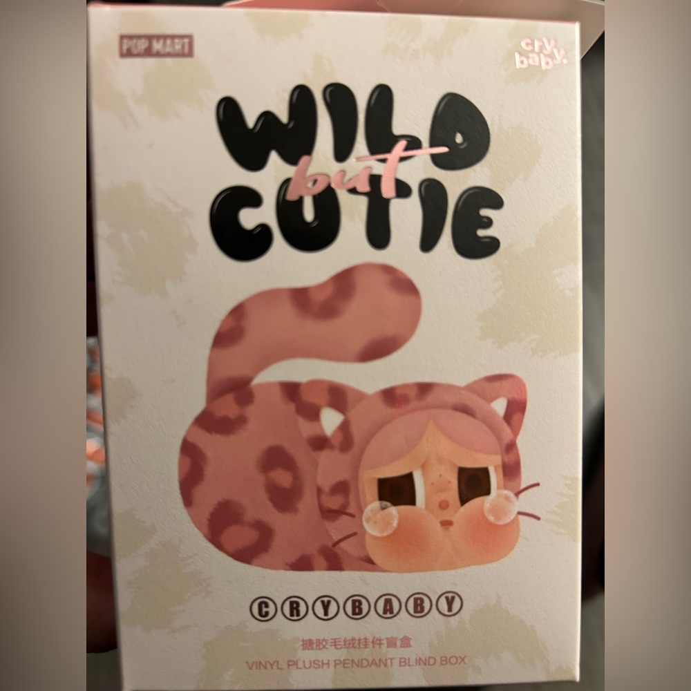 Wild but Cutie Crybaby Series Plush Pendant - NEW, box damaged - Picture 3 of 9